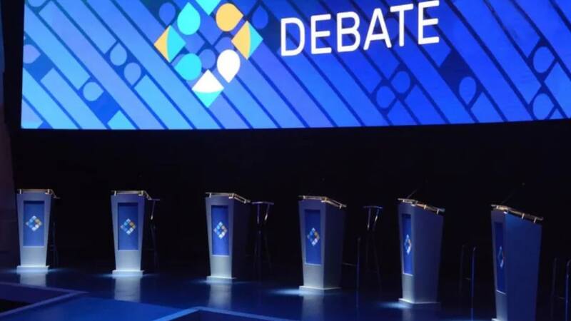 El primer debate presidencial será el domingo. (Foto: archivo).