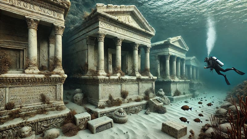 Representación del templo proporcionada por una IA.