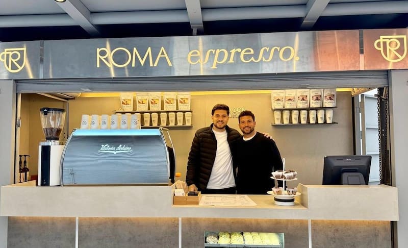 Diego y Alejo Cacciato, fundadores de Roma Espresso.