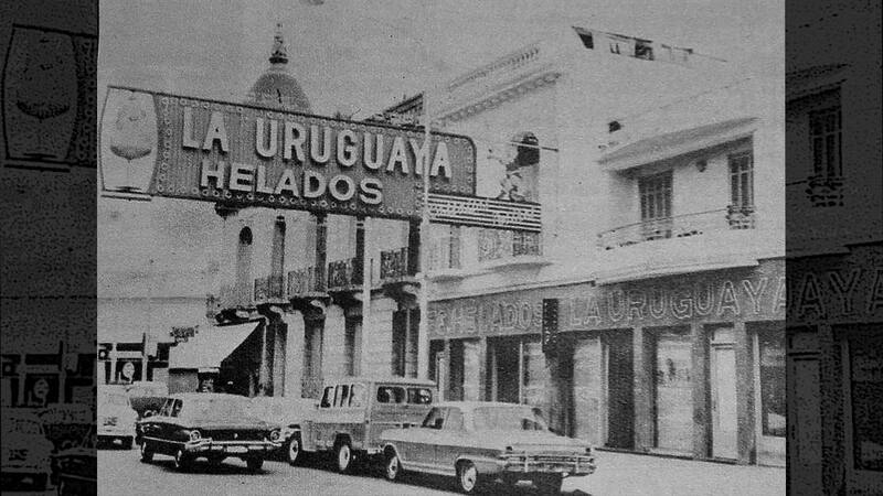 La familia Bakst comenzó en el rubro con la heladería La Uruguaya. Fuente: Rosario Por Conocer