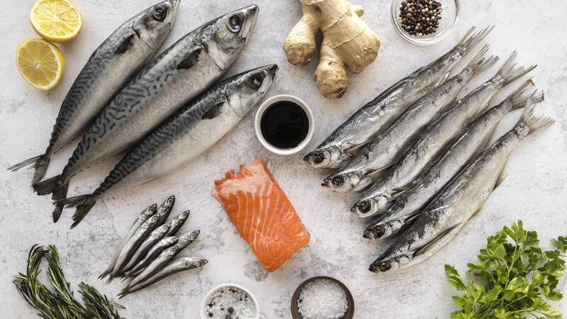 Este pescado es n una excelente fuente de proteínas de alta calidad, esenciales para la reparación y crecimiento muscular.