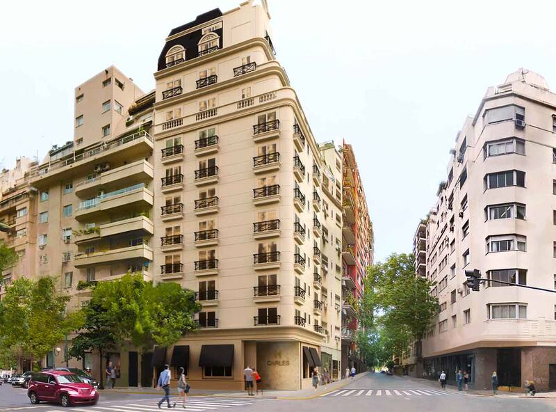 Carles, en pleno barrio de Retiro es considerado el mejor hotel