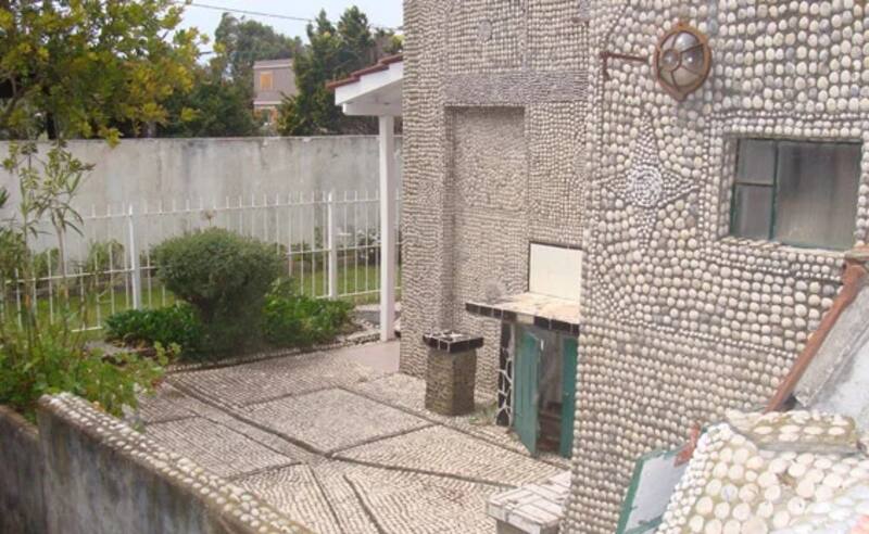 La Casa de las Caracolas tardó 12 años en termirse. (Fuente: miramar.tur.ar)