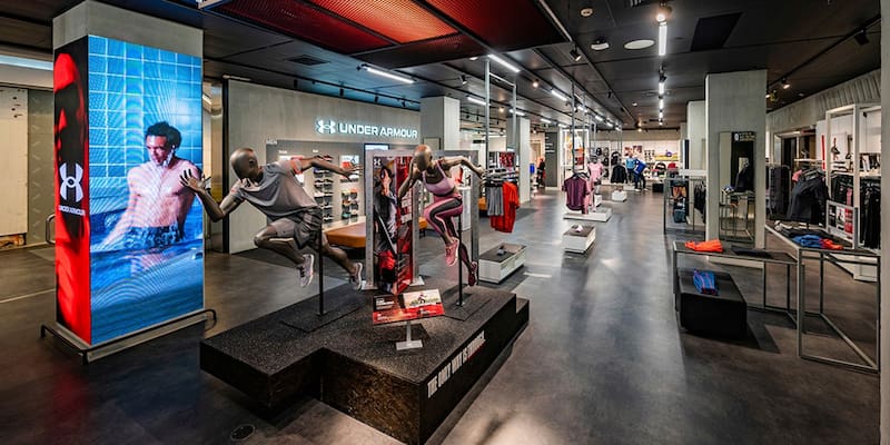 Interior de la sección deportiva de la tienda El Corte Inglés en el Portal de l'Àngel (Fuente: El Corte Inglés)
