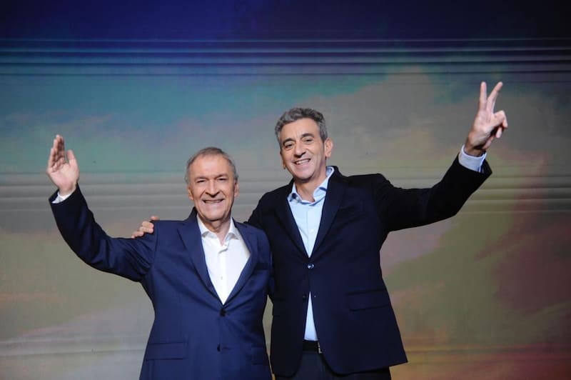 El gobernador Juan Schiaretti y el diputado Florencio Randazzo lanzaron su campaña para la presidencia