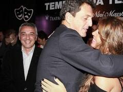 Foto polémica: el abrazo entre Florencia Peña y Sergio Massa