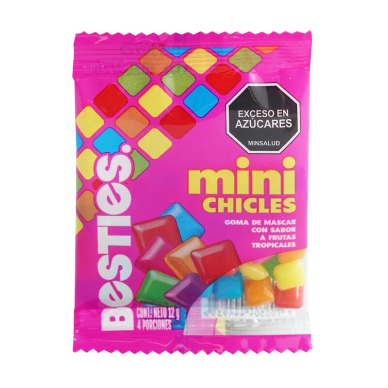 El dulce más barato y popular llega a D1: Mini Chicles Besties por solo $1000 (Fuente: archivo).