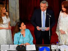 #ElTraspaso: así juraba Alberto Fernández