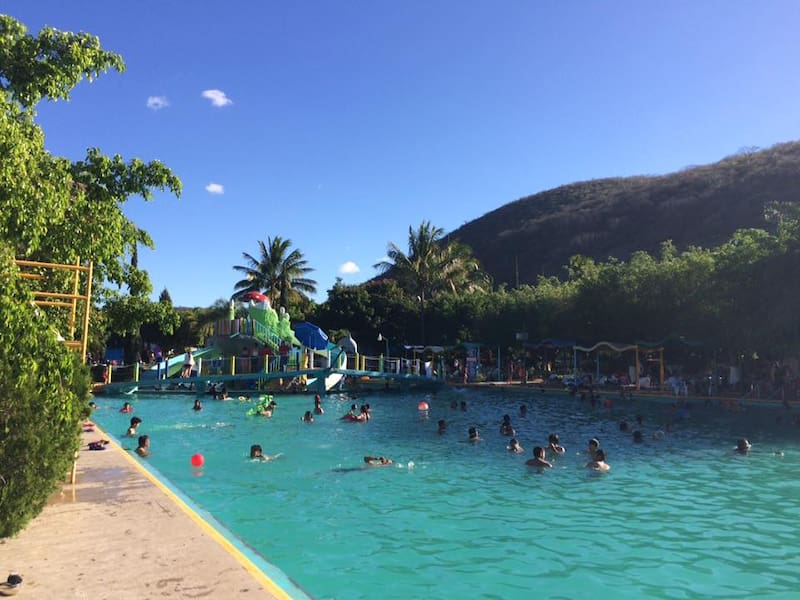 El Parque Acuático San Carlos ofrece entradas a 170 pesos para los adultos y 130 pesos para los niños. Foto: Facebook Parque Acuático San Carlos
