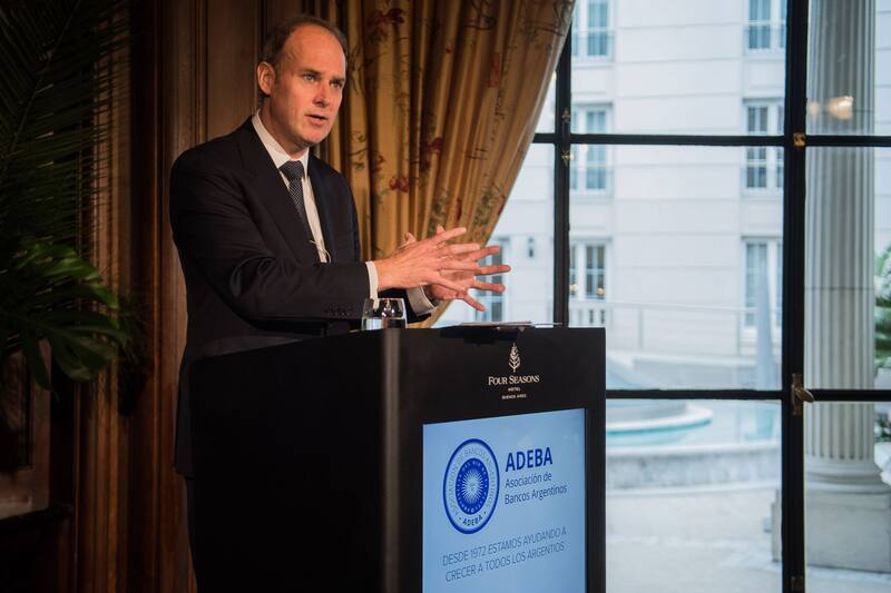 Javier Bolzico, presidente de la Asociación de Bancos Argentinos (Adeba)