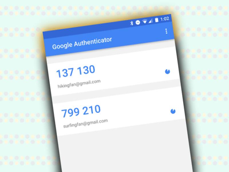 Google Authenticator.