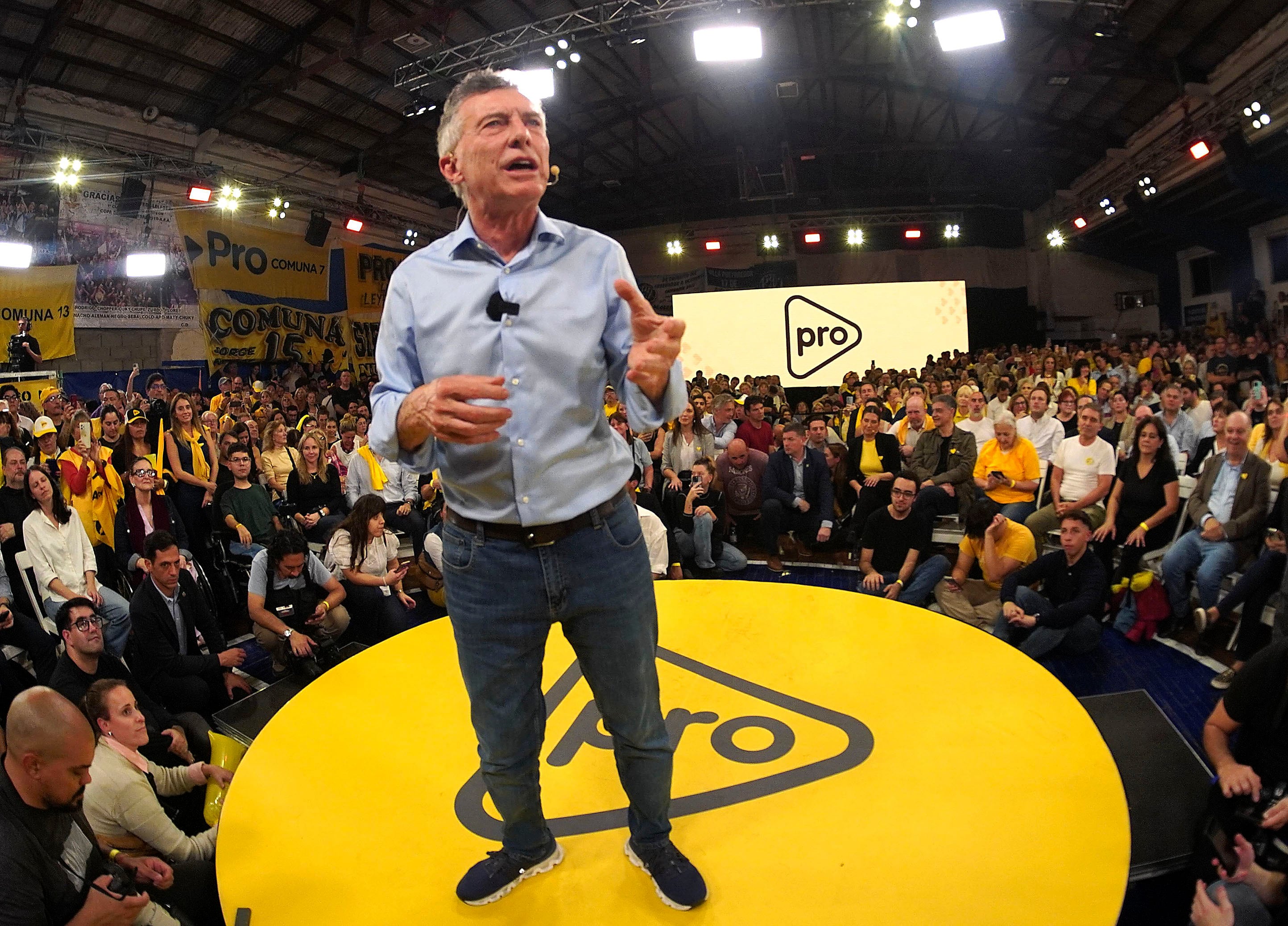 Macri cierra una cumbre amarilla en Parque Norte y hay expectativas por su mensaje final