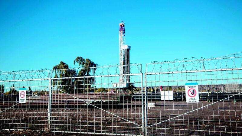 Conversión de cultivos en procedimientos de explotación de fracking.