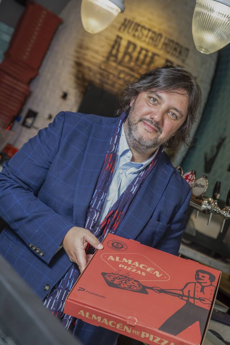 Ríos Fernández fundó la cadena de pizzerías en 2006