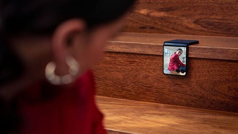 Motorola presentó sus nuevos teléfonos plegables.