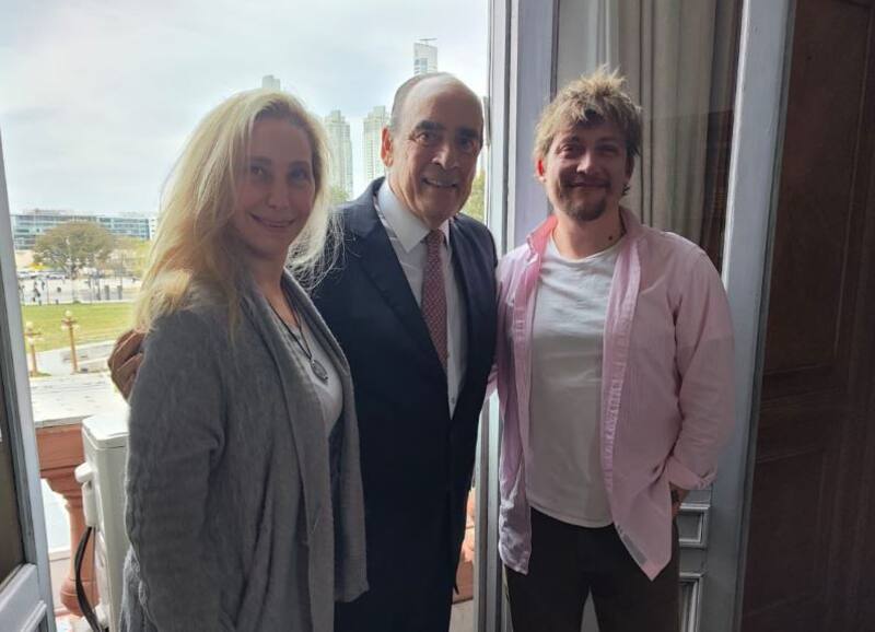 Karina Milei, Guillermo Francos y Santiago Caputo; la foto que buscó alejar rumores de interna