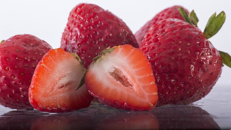 Las frutillas son una de las frutas más elegidas.