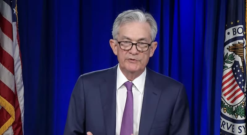 El presidente de la Reserva Federal de Estados Unidos. Jerome Powell.