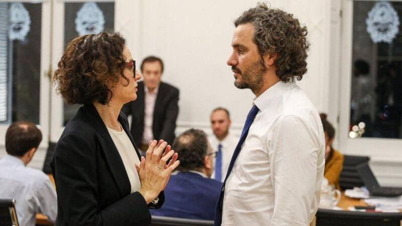 Todesca y Cafiero, dos de los funcionarios de los que depende la continuidad del IFE.