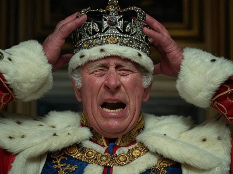 El diagnóstico del rey Carlos III causó conmoción en el Reino Unido (Fuente: Grok).