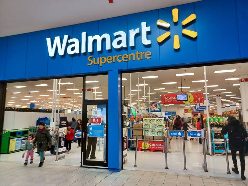 Los locales de Walmart han respondido negativamente a la crisis. Fuente: Archivo