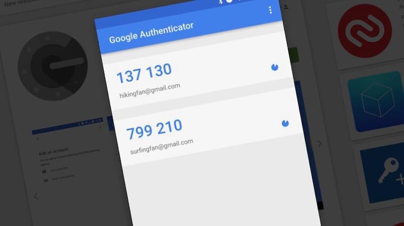 Google Authenticator.