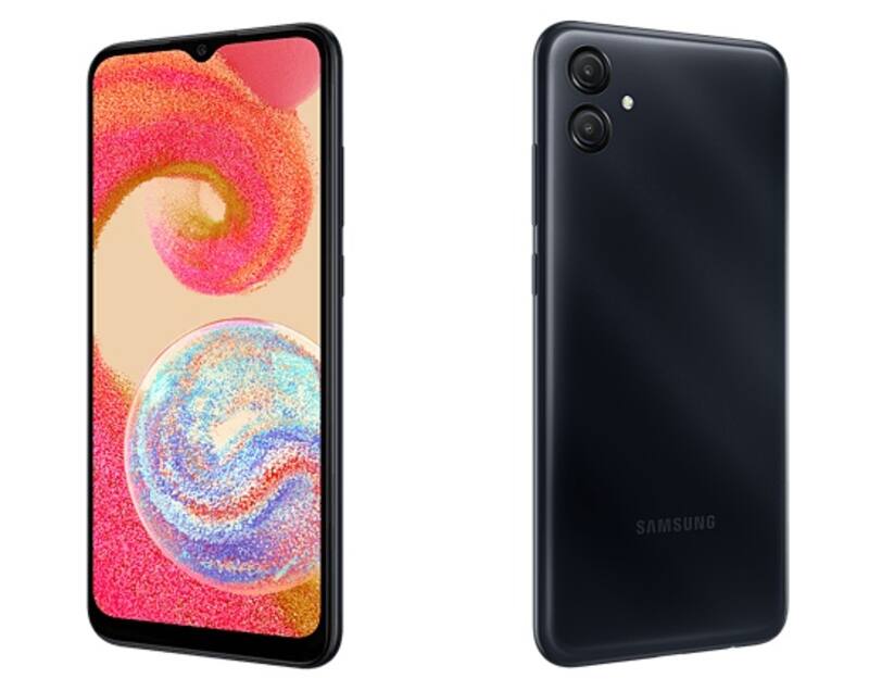 El celular Galaxy A04, una interesante propuesta de Samsung.
