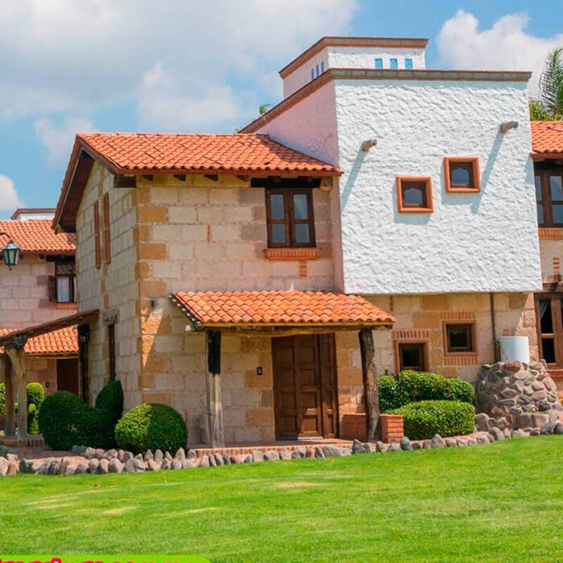 Así son las cabañas del complejo para hospedarse. Foto: Hidalgo Travel