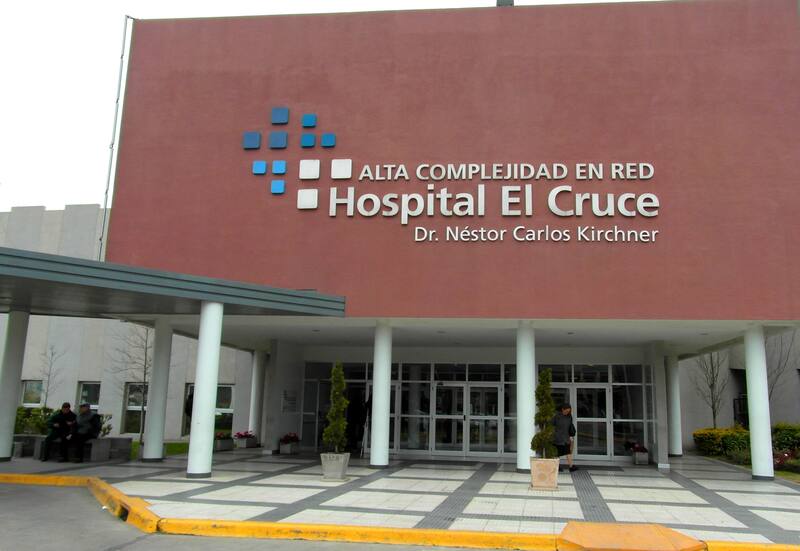 El Hospital El Cruce, uno de los que tiene mayores deudas de parte de la provincia de Buenos Aires