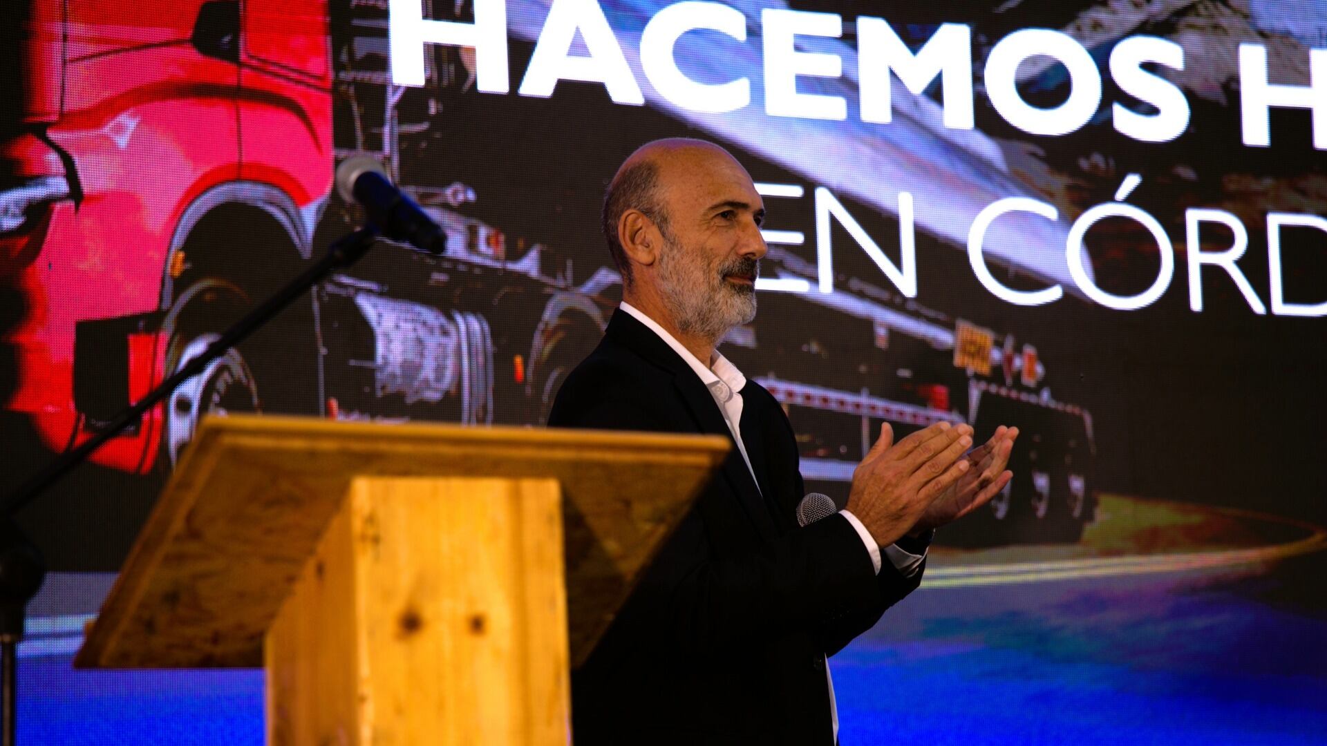 Ricardo Cardozo, country manager de Iveco Group Argentina, enfatizó en la necesidad de bajar las tasas de referencia. Foto: cortesía Iveco.