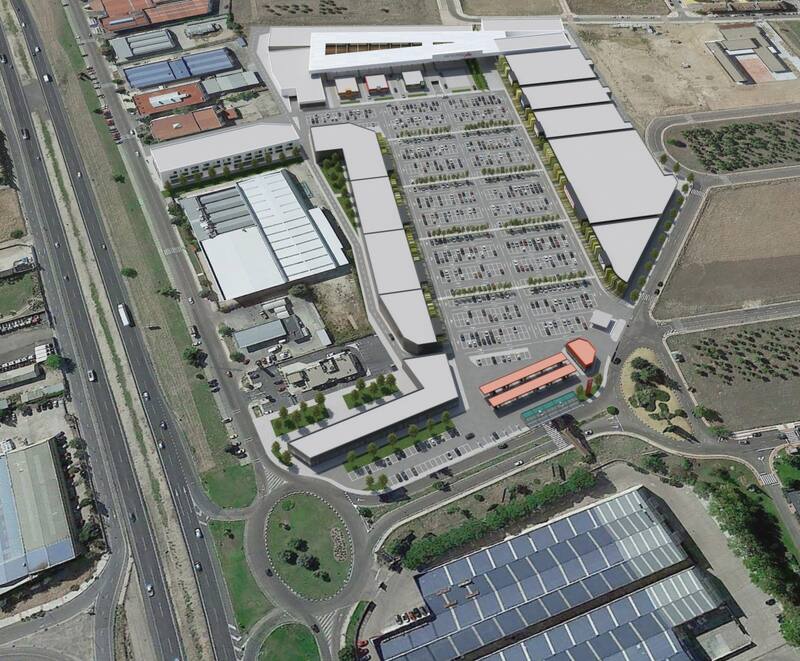 El centro comercial estará ubicado junto a la A-42, facilitando el acceso desde Madrid y Toledo. (Foto: senorioplaza.com)