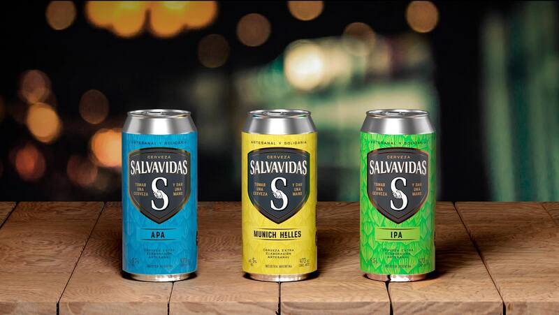 Cerveza Salvavidas se lanzó con tres variedades