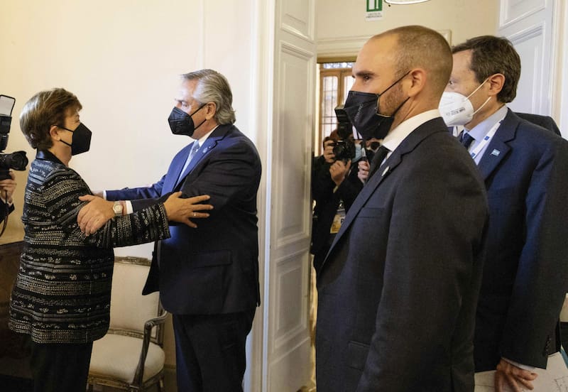 "Teníamos una soga al cuello, una espada de Damocles, y ahora tenemos un camino que podemos recorrer", señaló el Presidente.