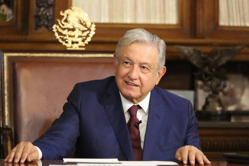 AMLO, presidente de México. Fuente: Archivo.