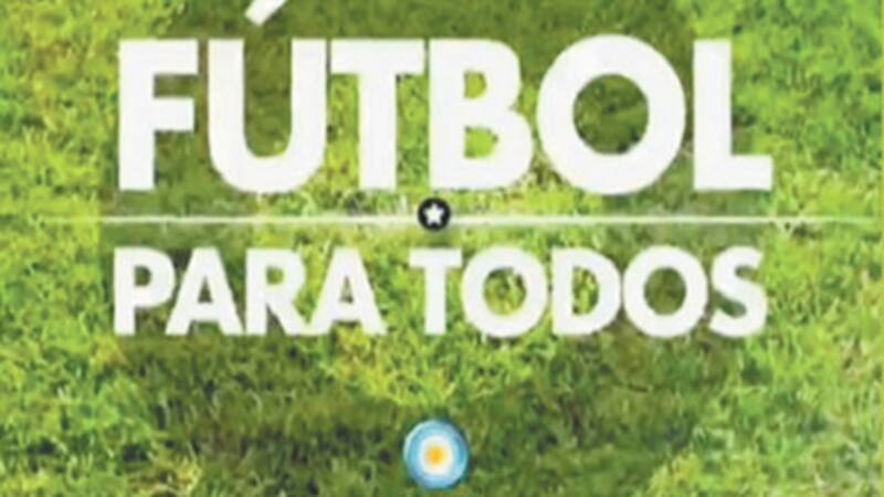 Según el estudio, el Fútbol para Todos es lo que mejor ha funcionado