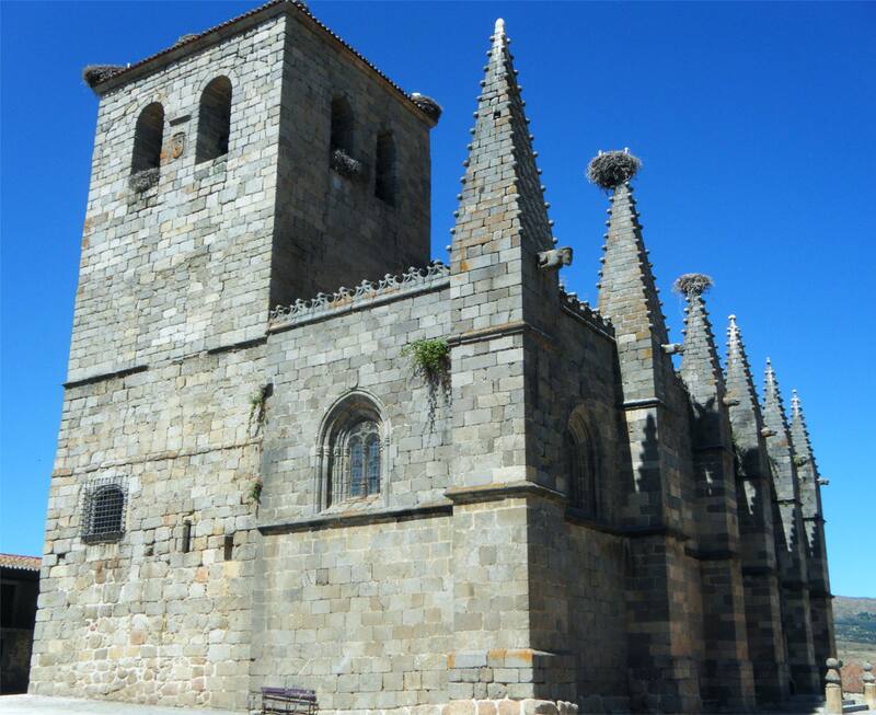 Iglesia de San Martín de Bonilla de la Sierra. Imagen: Wikipedia.