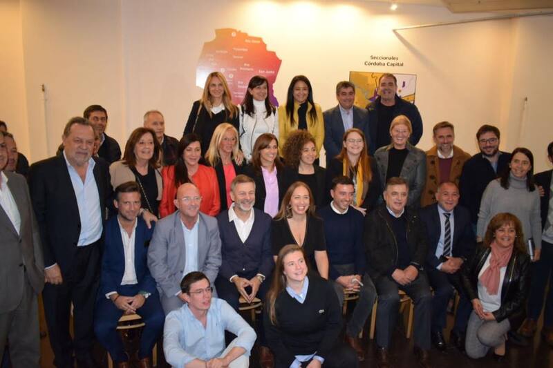 Vidal logró una foto de unidad en Córdoba.