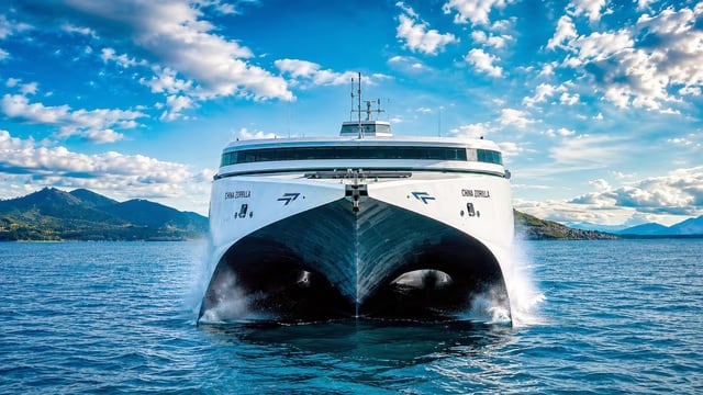 Made in Tasmania por u$s 180 millones: traen el mayor ferry eléctrico del mundo para ir a Colonia