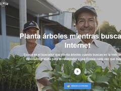 Con este buscador plantas un árbol cada vez que haces clic