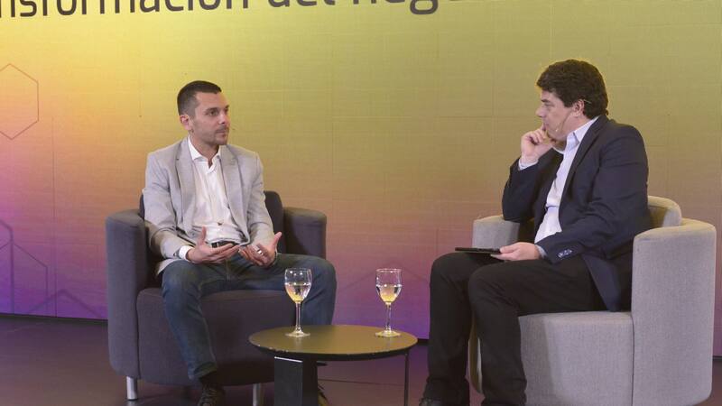 Ezequiel Balducci Buacar, gerente de Marketing Digital de Ford Sudamérica, y Walter Brown, jefe de Redacción de El Cronista