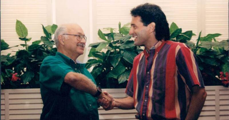 Peter Buck y Fred DeLuca, los cofundadores de Subway.