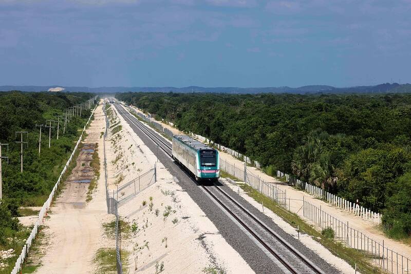 Por dónde transita el tren maya. (Foto: archivo).