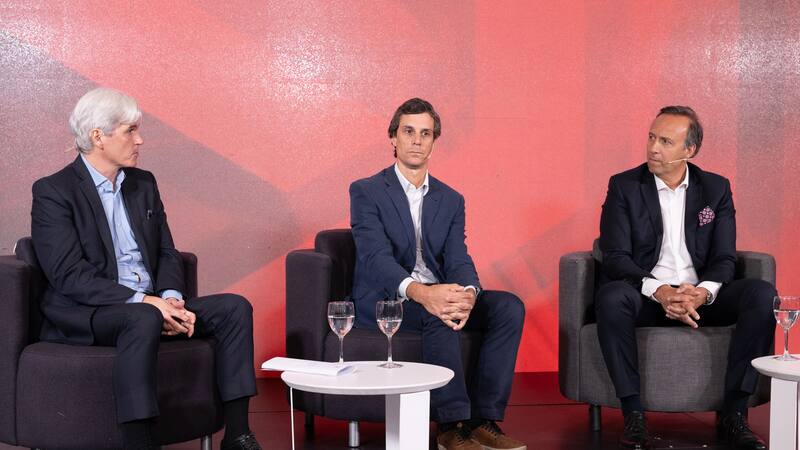 Gian Carlo Aubry (Nestlé); Diego Serantes (PepsiCo); Juan Garibaldi (Danone)