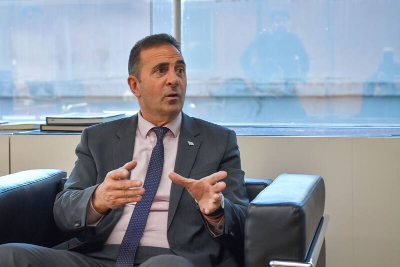 El secretario de Trabajo de la Nación, Julio Cordero