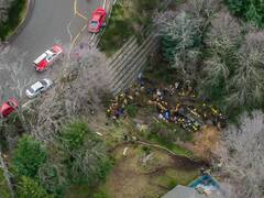 Desbarrancó un camión con soldados en San Martín de los Andes: hay 4 fallecidos