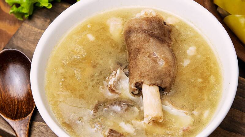 La receta de caldo de huesos de la Profeco. Fuente: archivo.