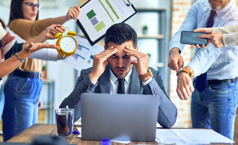 Cómo bajar los niveles de estrés. Fuente: Archivo.