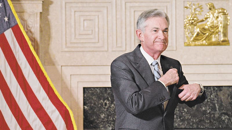 El presidente de la Reserva Federal, Jerome Powell
