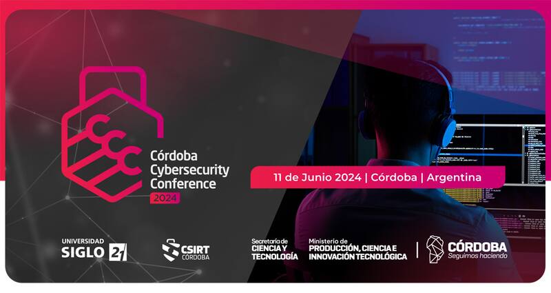 Córdoba Cybersecurity Conference 2024 tendrá lugar el 11 de junio.