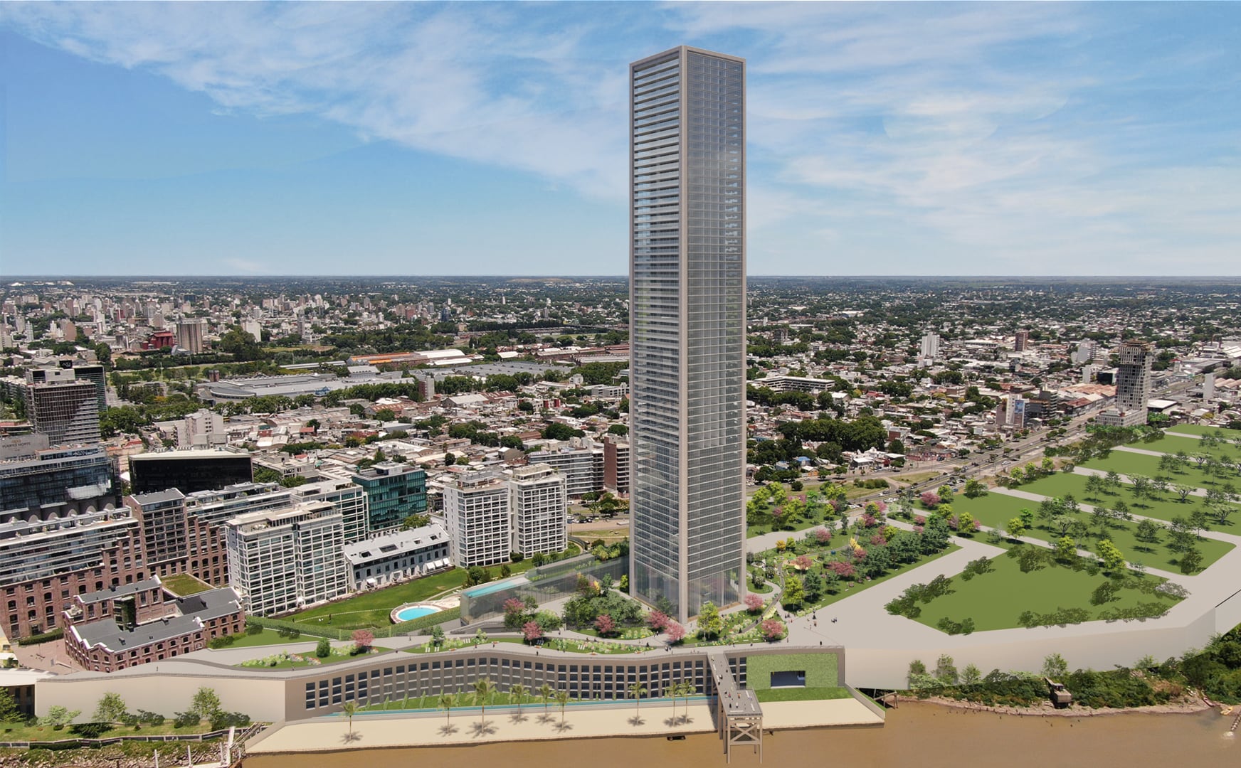La joya inmobiliaria que “se vende sola”: será la nueva torre más alta del país y dará 100% al río
